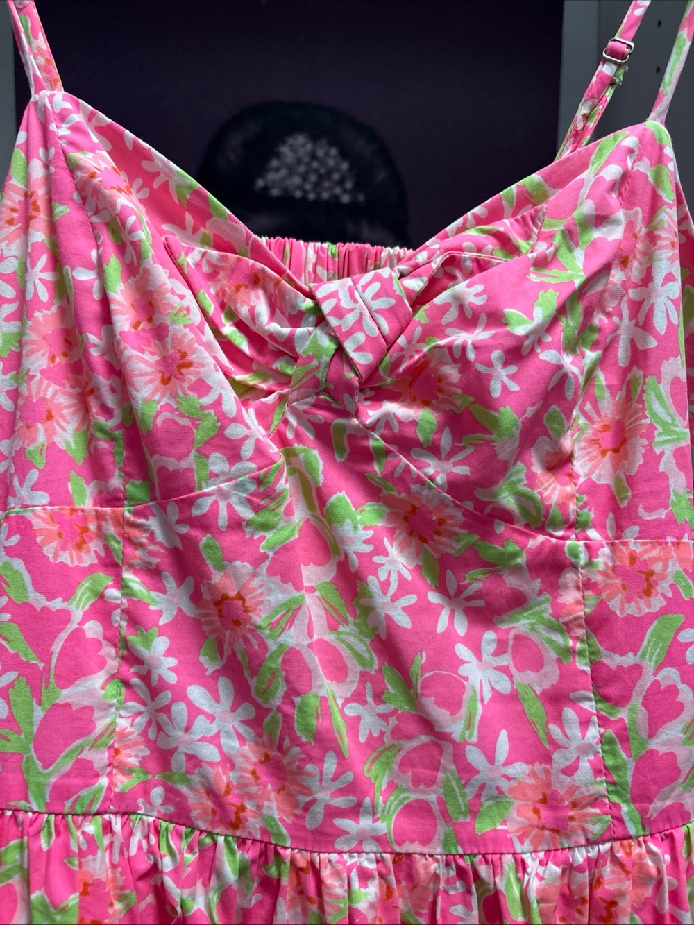 Lilly Pulitzer Pink Floral One-Piece Sundress